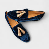 Quinnlyn - Vintage inspirace mokasíny s třásněmi