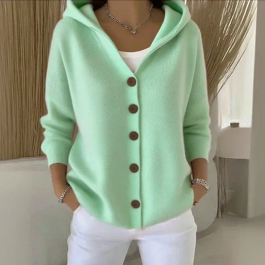 Felícia - Moderní cardigan s kapucí