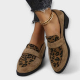 Elegantní dámské boty s leopardím vzorem
