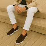 Gustavo - Mokasíny z semiše