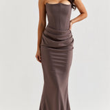 Esmeralda - Dlouhé šaty s korzetem