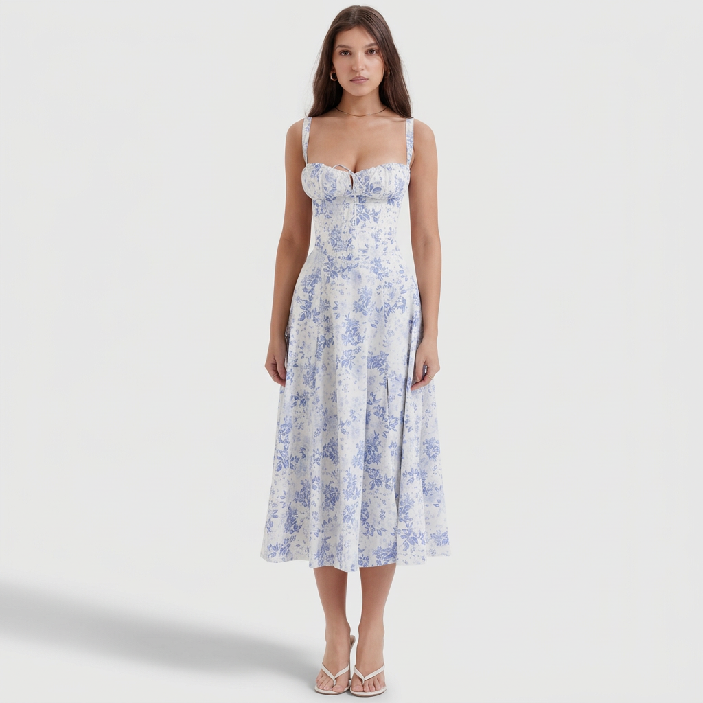 Luana - Elegantní Maxi Šaty