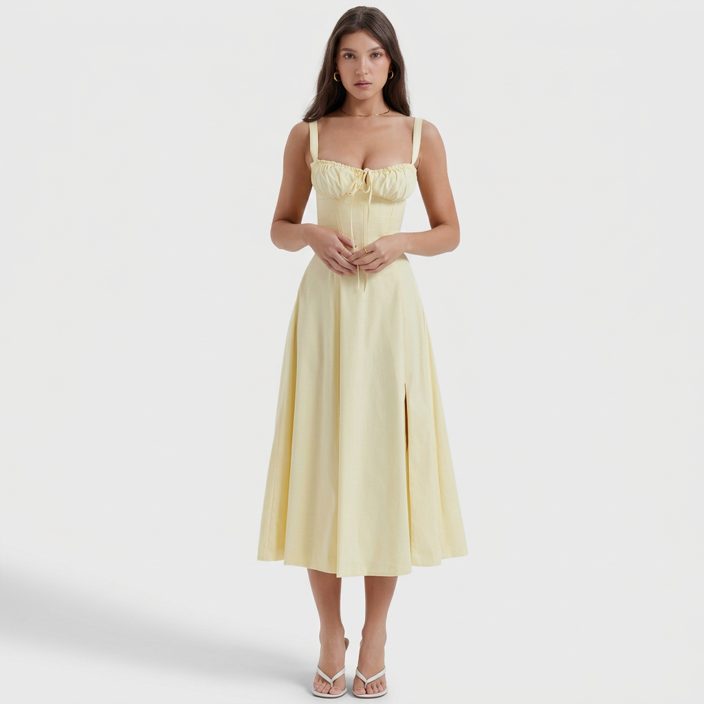 Luana - Elegantní Maxi Šaty