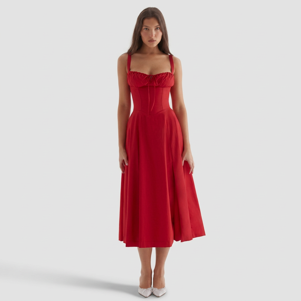 Luana - Elegantní Maxi Šaty