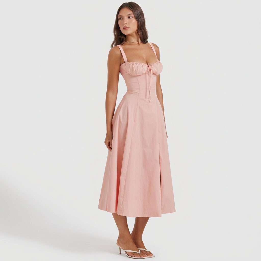Luana - Elegantní Maxi Šaty