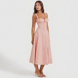 Luana - Elegantní Maxi Šaty