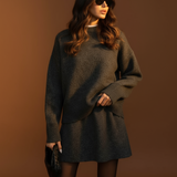 Lara - Podzimní pletený komplet
