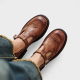 Vela - Premium kožené Mary Janes