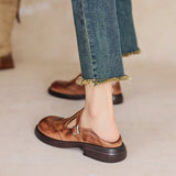 Vela - Premium kožené Mary Janes