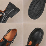 Vela - Premium kožené Mary Janes