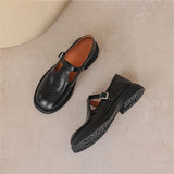 Vela - Premium kožené Mary Janes