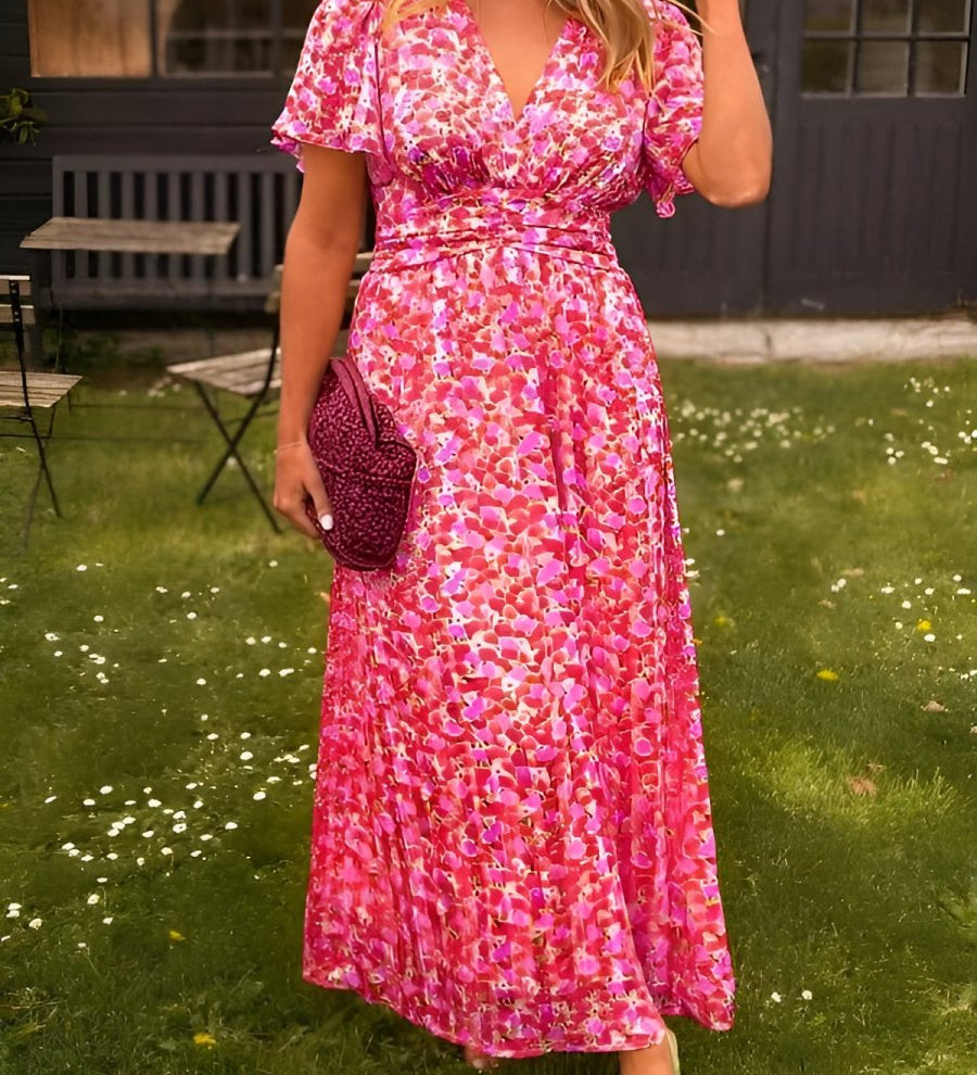 Sandra - Elegantní maxi šaty