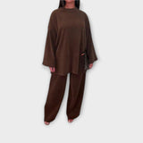 Ingrid - Plus Size Acanalado Sada