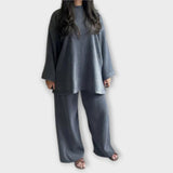 Ingrid - Plus Size Acanalado Sada