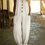 Graça - Vintage Washed Denim Overal