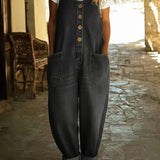 Graça - Vintage Washed Denim Overal