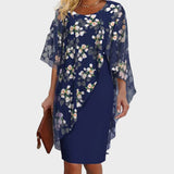 Amalie - Elegantní šaty s květinovým topem z chiffon